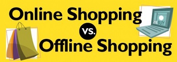 online shopping vs offline shopping