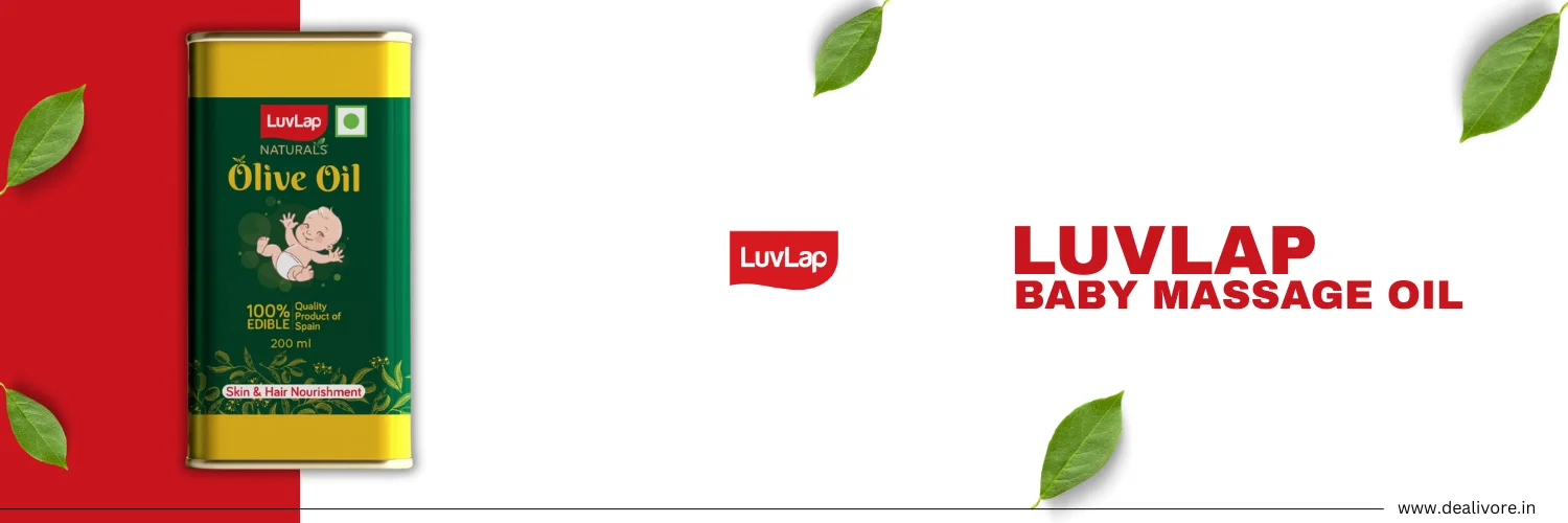 luvlap baby massage olive oil