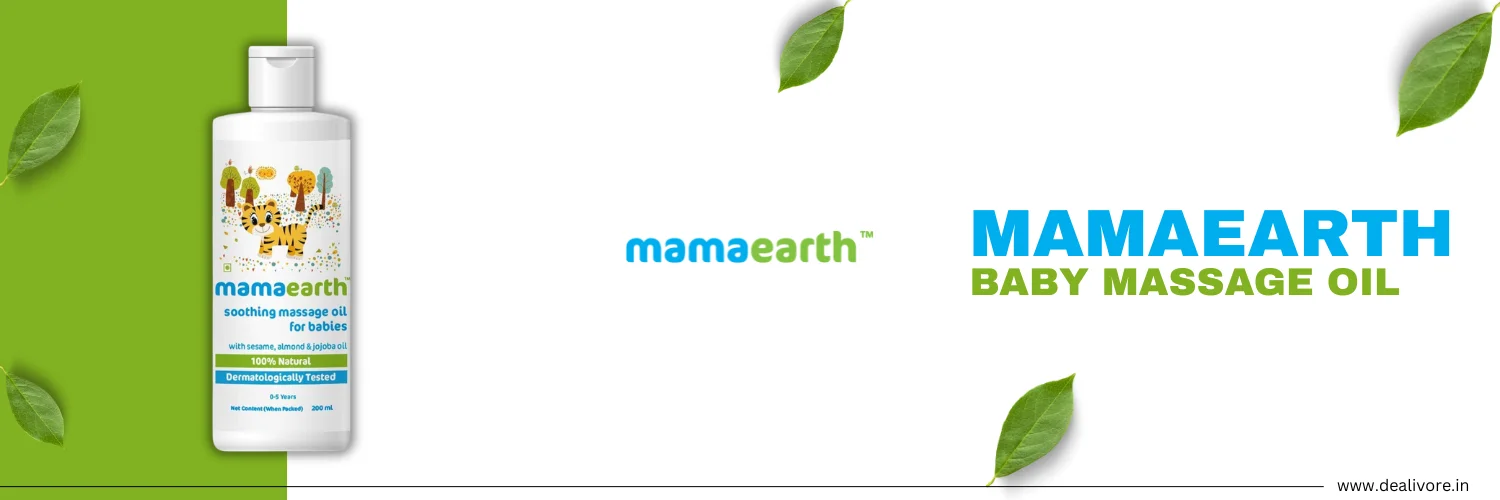 mamaearth baby massage oil