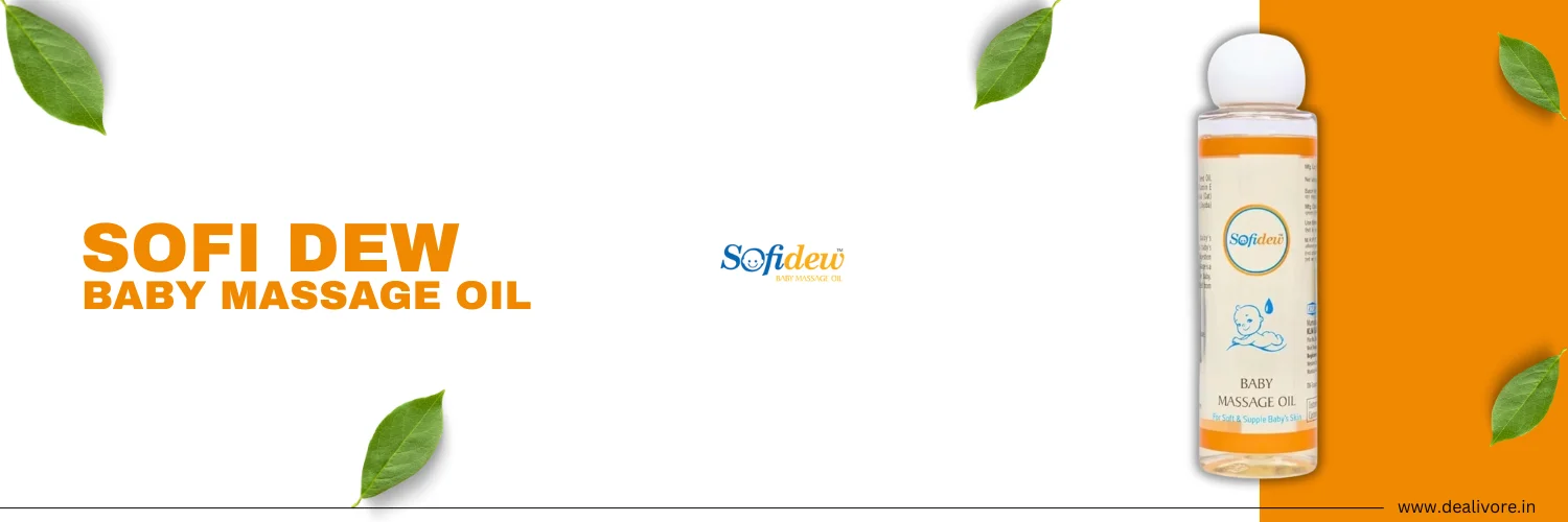 sofidew baby massage oil​
