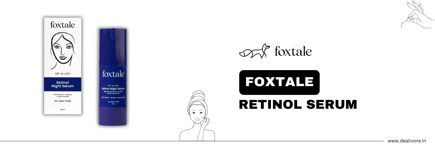 foxtale retinol serum​
