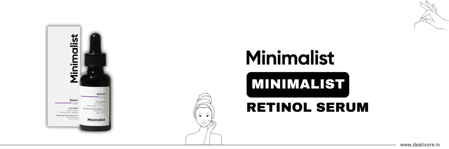 minimalist retinol serum