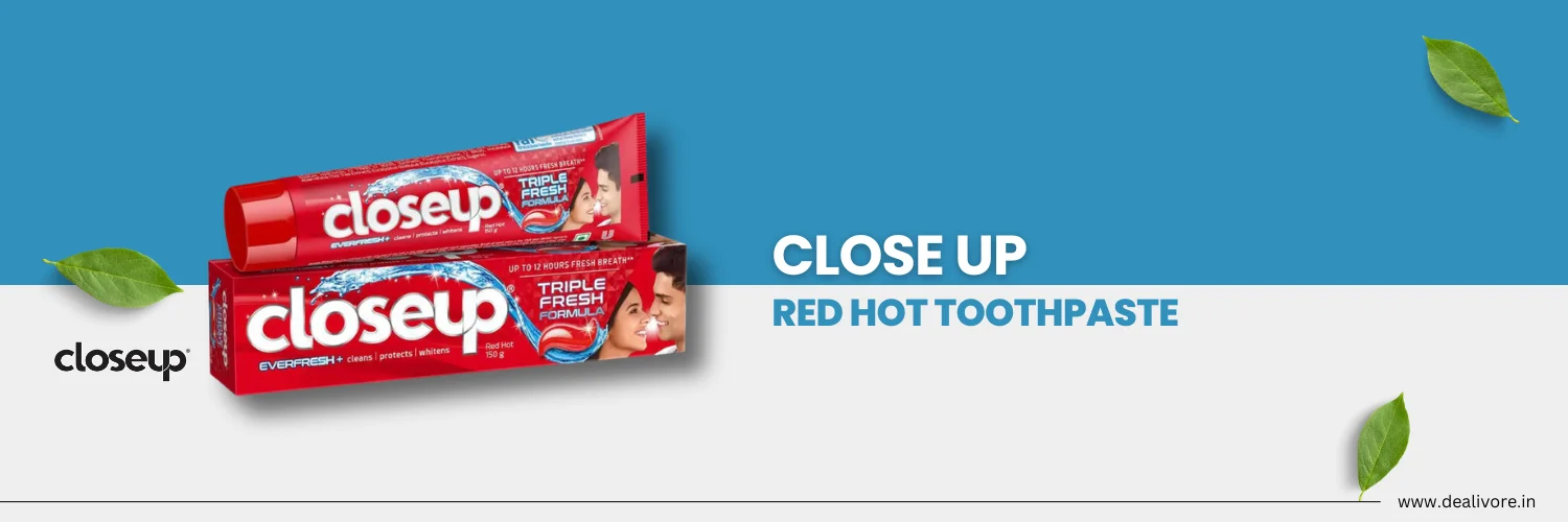 close up toothpaste