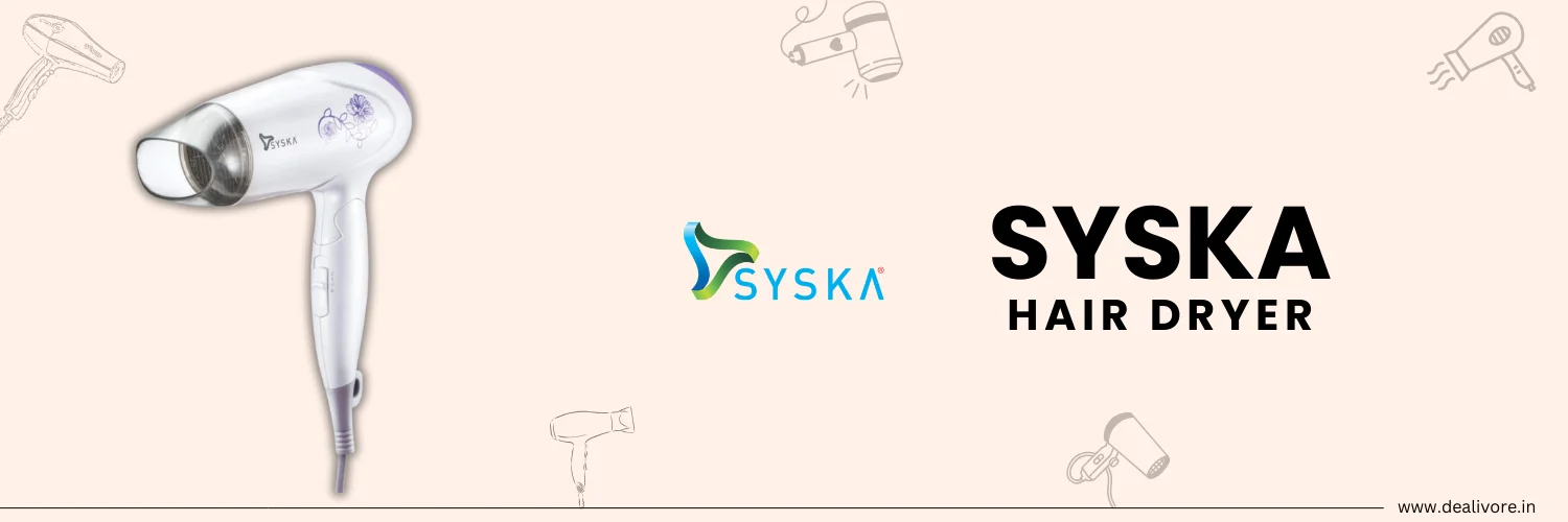 syska hair dryer