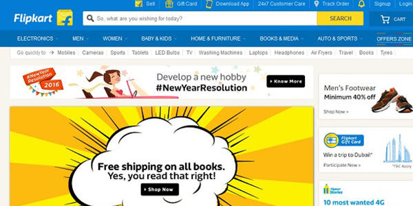 Take Online Shopping To A Whole New Level With Flipkart