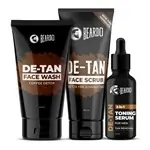Beardo De-Tan Face Wash Skin Care Trio